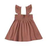 Quincy Mae Smocked Jersey Dress Set - Berry (Size 0-3m) *CLEARANCE*