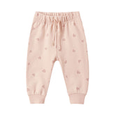 Quincy Mae Relaxed Sweatpant - Hearts