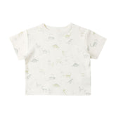 Quincy Mae Boxy Tee - Dinosaur
