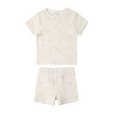 Quincy Mae Summer Pajama Set - Bunnies