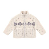 Rylee + Cru Felix Jacket - Natural Fair Isle