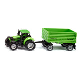 *Siku Deutz-Fahr with Fortuna 4 Wheel Trailer
