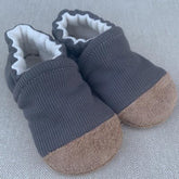Snow and Arrow Cotton Knit Slippers - Ribbed Axel