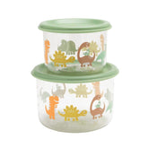 Small Baby Dinosaur Sugarbooger Snack Container Set - Lagoon Baby + Toy Shoppe