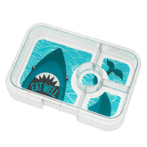 *YumBox Tapas Tray 4 Compartment Tray