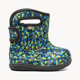 Bogs Baby Bogs Waterproof Boots - Digital Maze II (Black)