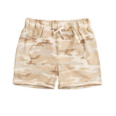 City Mouse Kangaroo Pocket Shorts - Sesame Camo (Size 6y) *CLEARANCE*