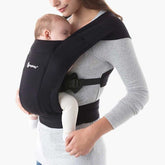 *Ergobaby Embrace Cozy Newborn Carrier - Pure Black