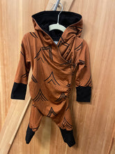 Gro by Zo Hooded Coverall Romper - Boho Mountain (Size 3-12m)