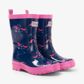 Hatley Shiny Rainboots - Pegasus Constellations