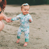 Honeysuckle Swim Co. - You're My Rainboo - UPF 50+ Swimsuit (Size 2t)