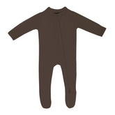 Kyte Baby Zippered Footie - Espresso