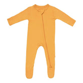 Kyte Baby Zippered Footie - Marigold (Size 18-24m)