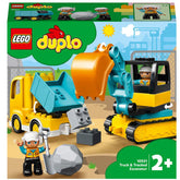 *LEGO Duplo Truck & Tracked Excavator