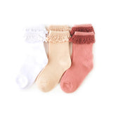 Little Stocking Co. Lace Midi Socks 3-Pack - Girlhood