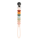 Sweetheart Multi Loulou Lollipop Beadless Pacifier Clip at Lagoon Baby + Toy Shoppe