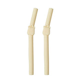 *Loulou Lollipop Kids Born to Be Wild Silicone Straw 2-Pack