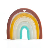 *Loulou Lollipop Neutral Rainbow Silicone Teether