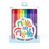 *Ooly Make No Mistake! Eraseable Markers - Set of 12
