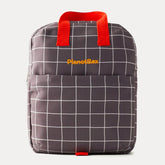 *PlanetBox Lunch Tote Bag - Gull Grey Grid