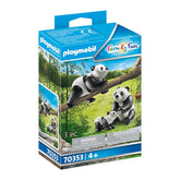 *Playmobil Pandas with Cub