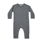 Quincy Mae Cozy Knit Jumpsuit - Heathered Navy *CLEARANCE*