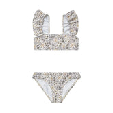 Rylee + Cru Hanalei Bikini - Ivory Blue Floral *CLEARANCE*