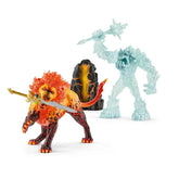 *Schleich Eldrador Battle for the Superweapon - Frost Monster vs Fire Lion