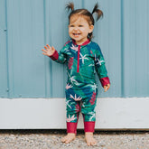 Honeysuckle Swim Co. - Tropic Like It's Hot - UPF 50+ Swimsuit