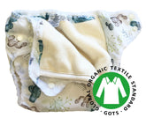 Mother-ease Natural Cotton One-Size Wizard Uno *CANADA SHIPPING ONLY*