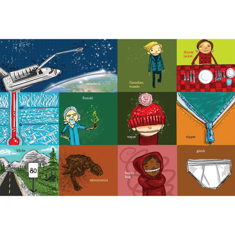 100 First Words for Little Canadians Book