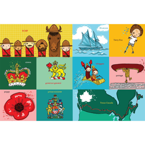100 First Words for Little Canadians Book