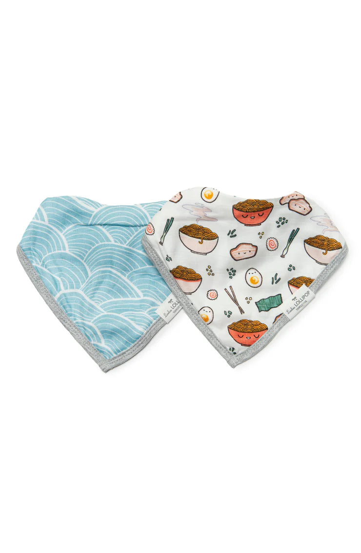 Loulou Lollipop Bandana Bib Set