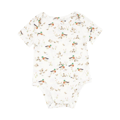 Angel Dear Short Sleeve Bodysuit - Duckling Families