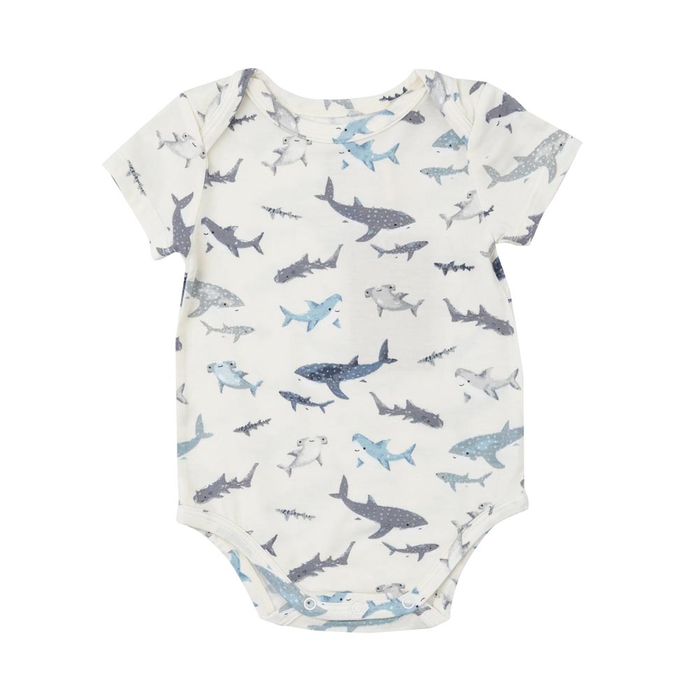 Angel Dear Bodysuit - Sharks (Size 18-24m)