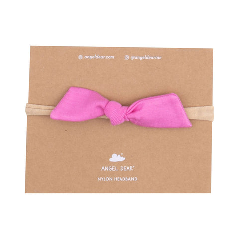 *Angel Dear Bow with Nylon Headband - Strawberry Moon