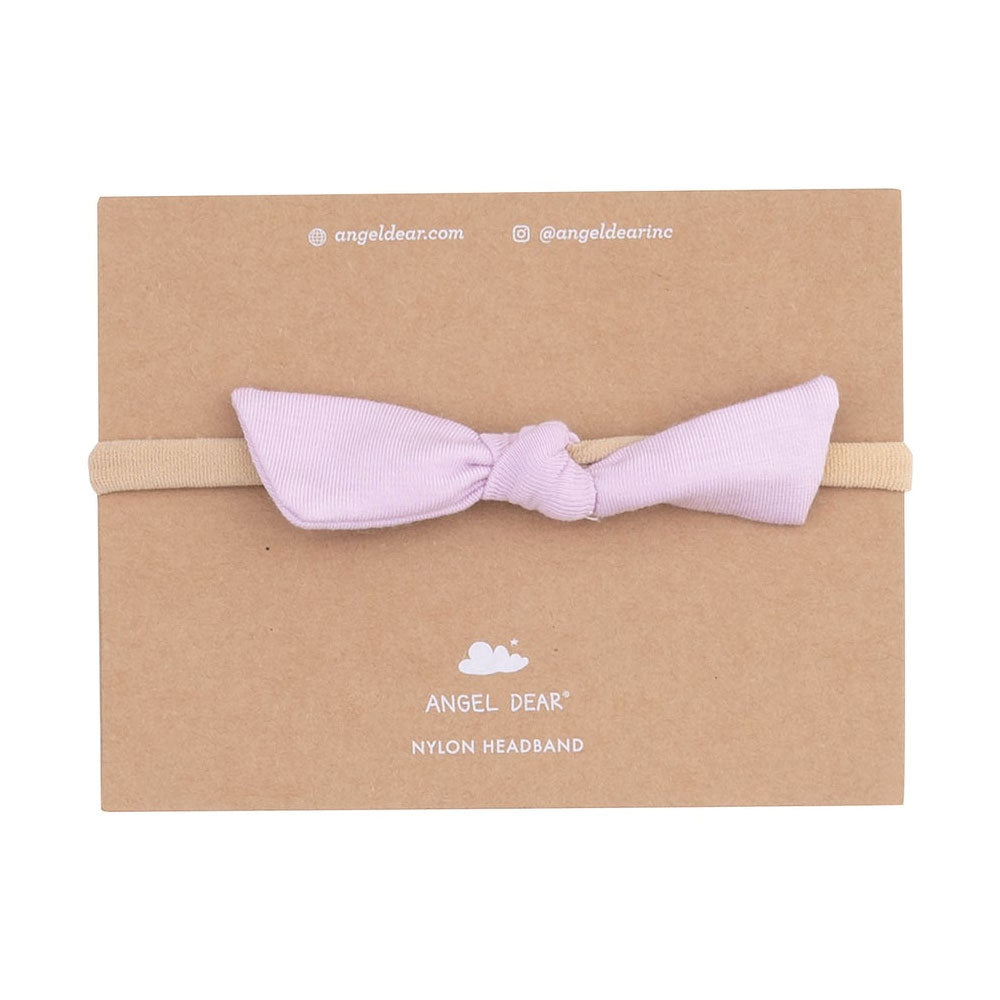 *Angel Dear Bow with Nylon Headband - Winsome Orchid