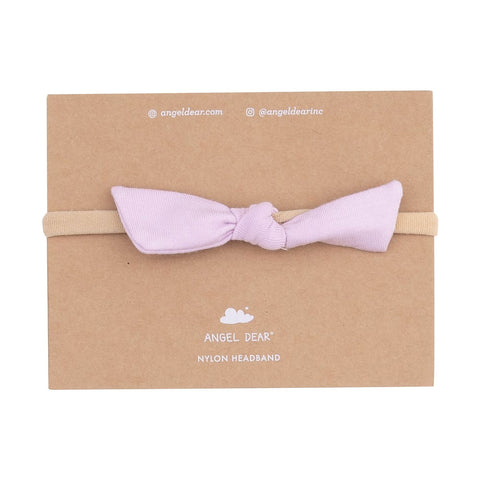 *Angel Dear Bow with Nylon Headband - Winsome Orchid