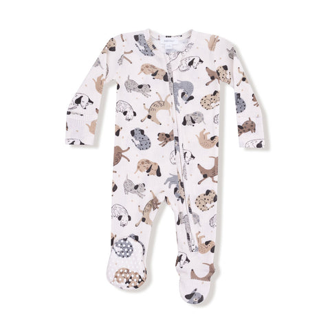 Angel Dear 2-Way Zipper Footie - Cozy Pups