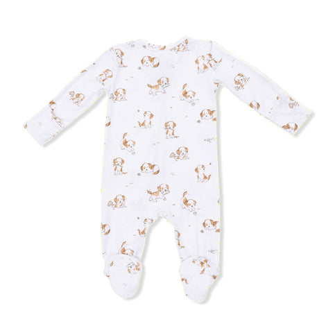 Angel Dear 2-Way Zipper Footie - Explorer Puppy