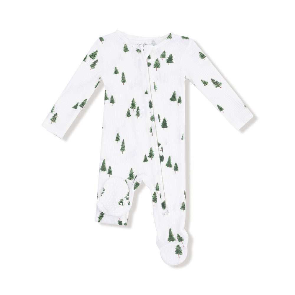 Angel Dear 2-Way Zipper Footie - Tiny Forest
