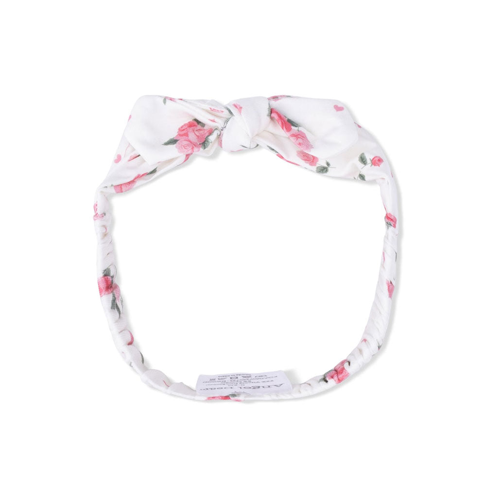 *Angel Dear Headband - Pink Rosettes