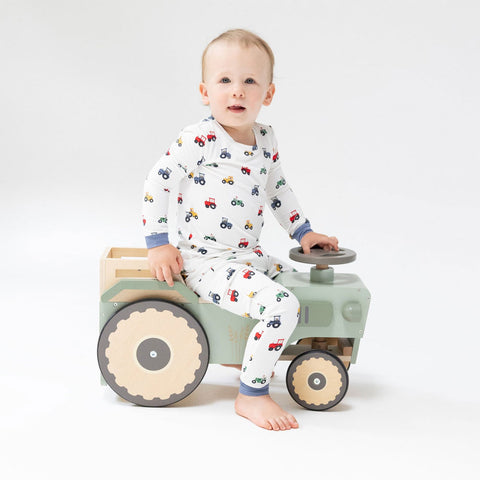 Angel Dear Baby Lounge Wear - Mini Tractors