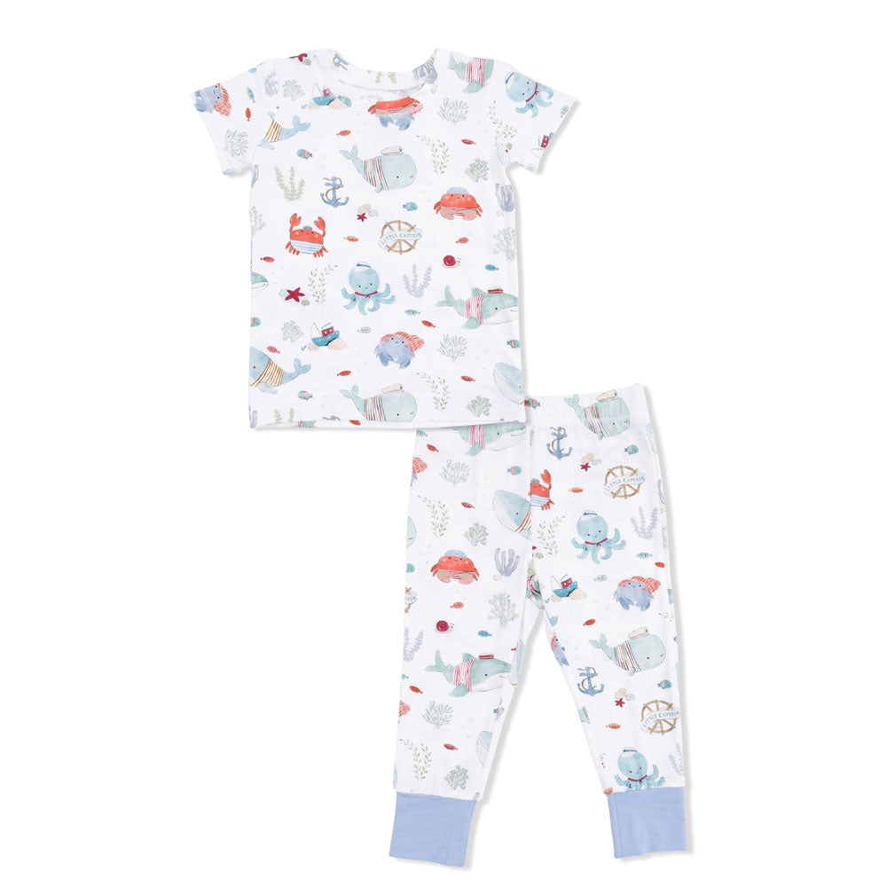 Angel Dear Baby Lounge Wear - Sailor Sea Creatures (Size 5/6y)