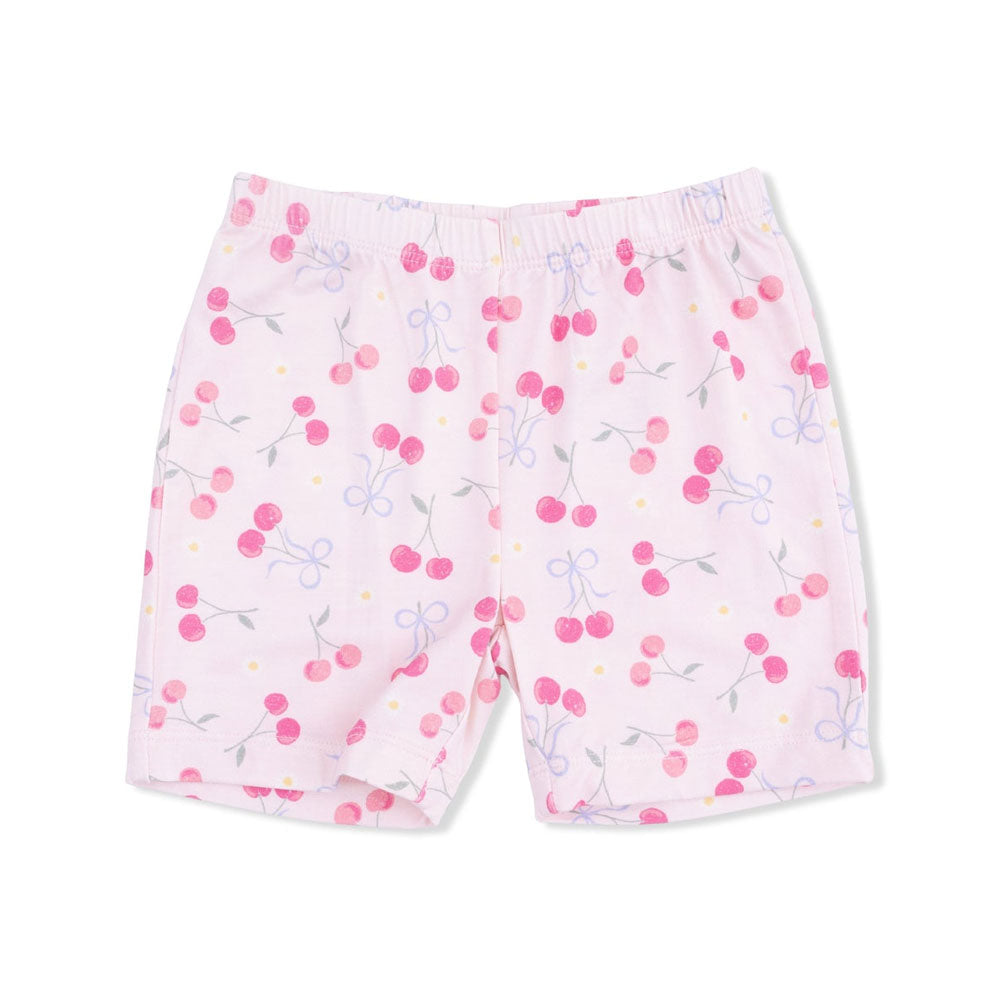 Angel Dear Lounge Wear Shorts - Sweet Bow Cherries
