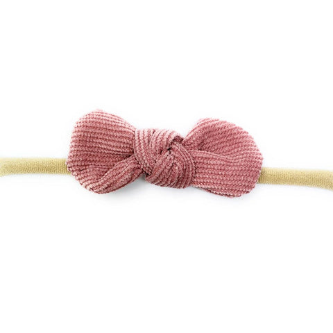 *Baby Wisp Corduroy Knot Headband