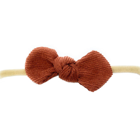 *Baby Wisp Corduroy Knot Headband