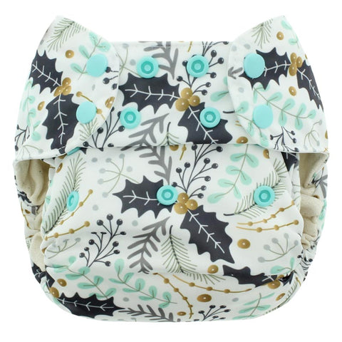 Blueberry Simplex Organic All-in-One One-Size Cloth Diaper *NO Warranty*