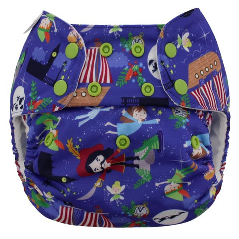 Blueberry Simplex Organic All-in-One One-Size Cloth Diaper *NO Warranty*