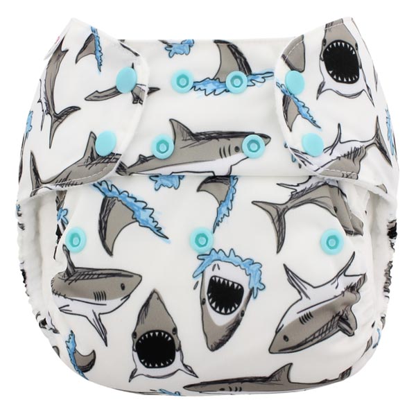 Blueberry Simplex Organic All-in-One One-Size Cloth Diaper *NO Warranty*